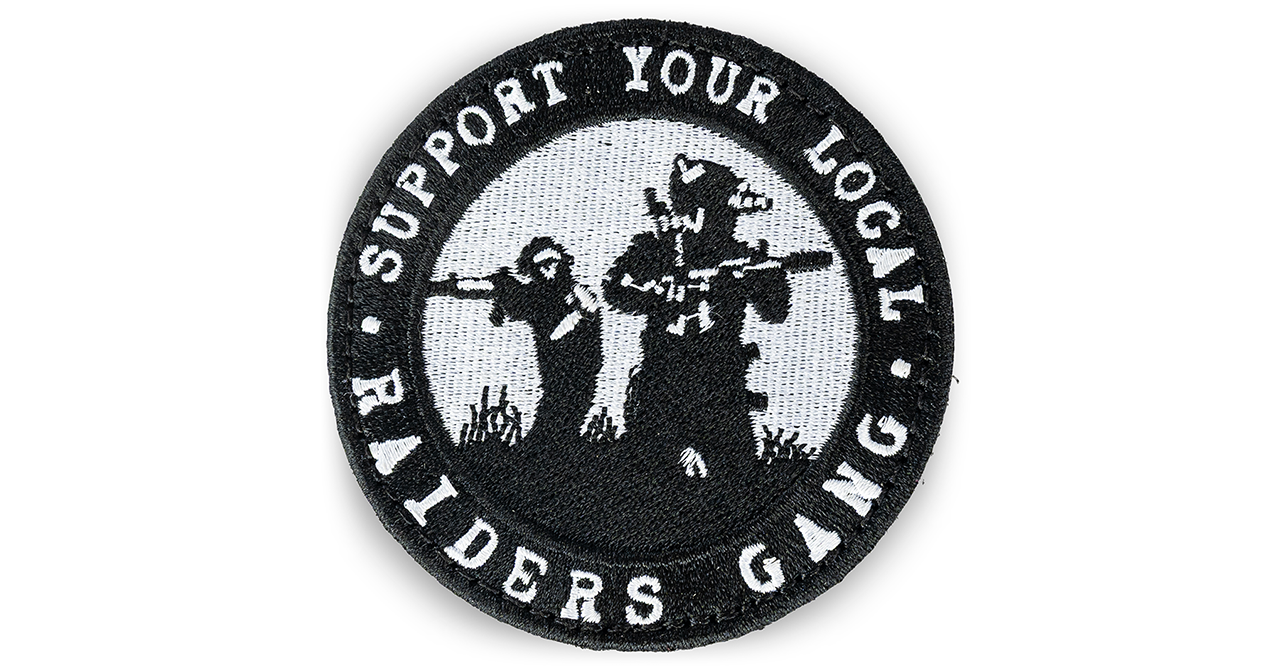 Rust Velcro Patch - Raiders | CAN BE