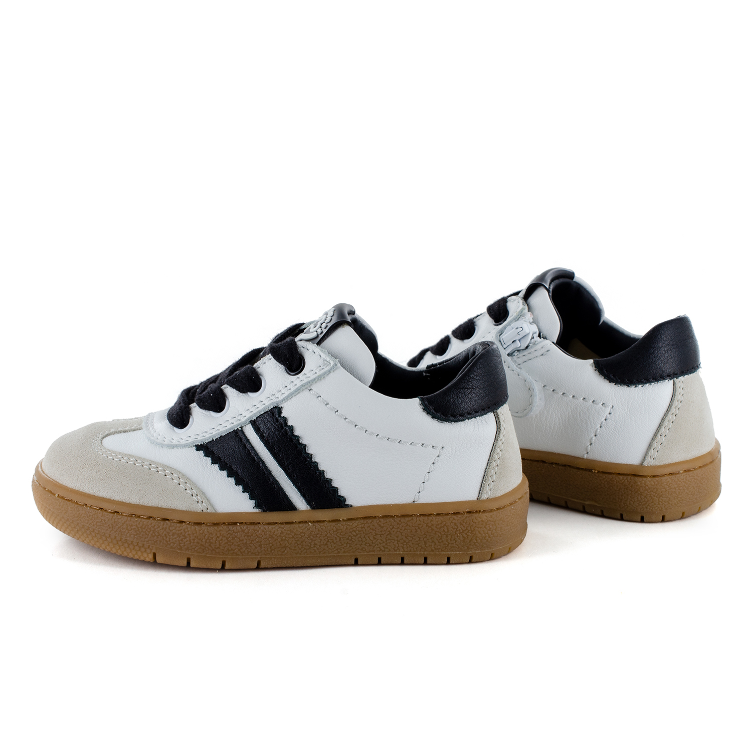 LEMMI calf - crs white + black