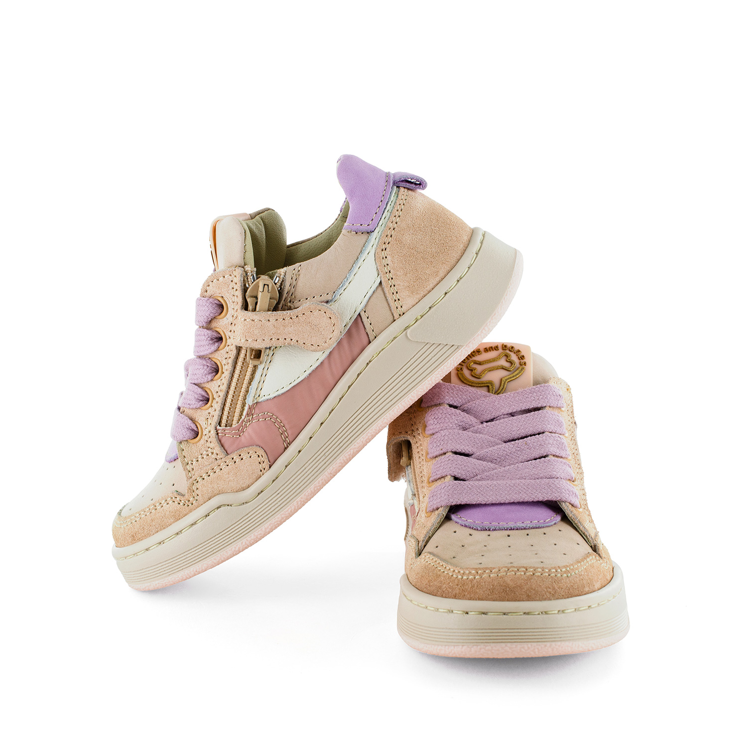 REVIN crs - calf nude + lilac