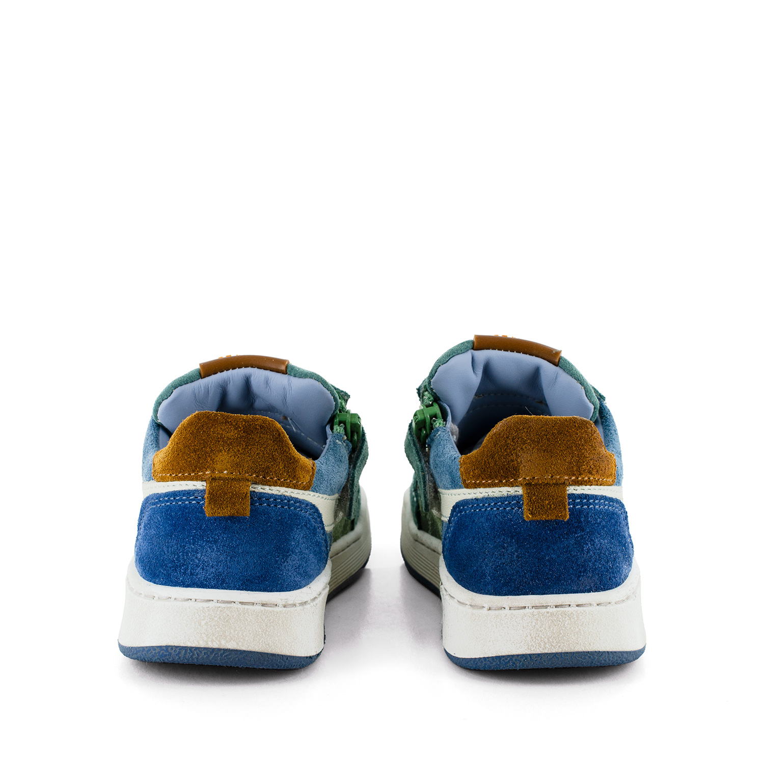 REVIN crs - calf teal + l.olive