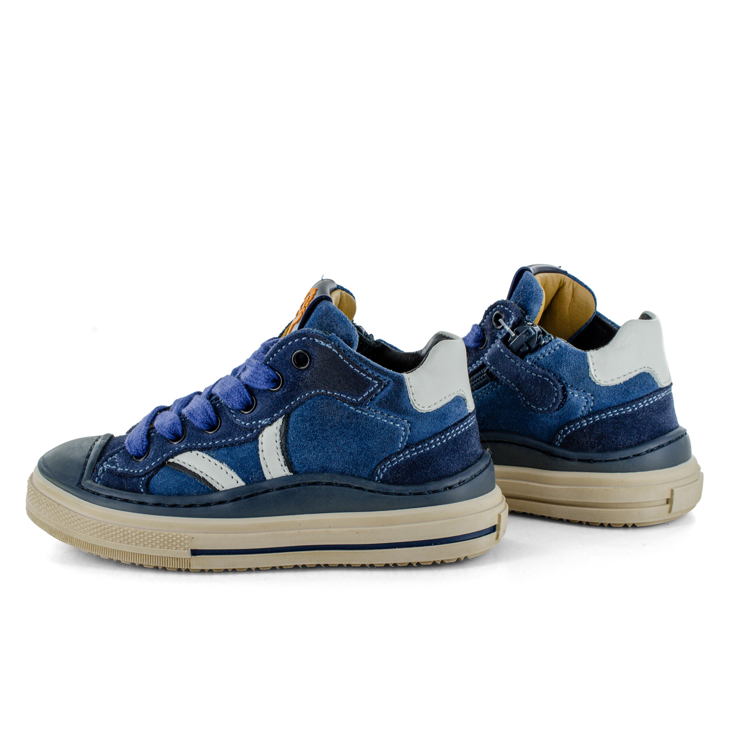 LOXED crs - calf d.blue + o.white