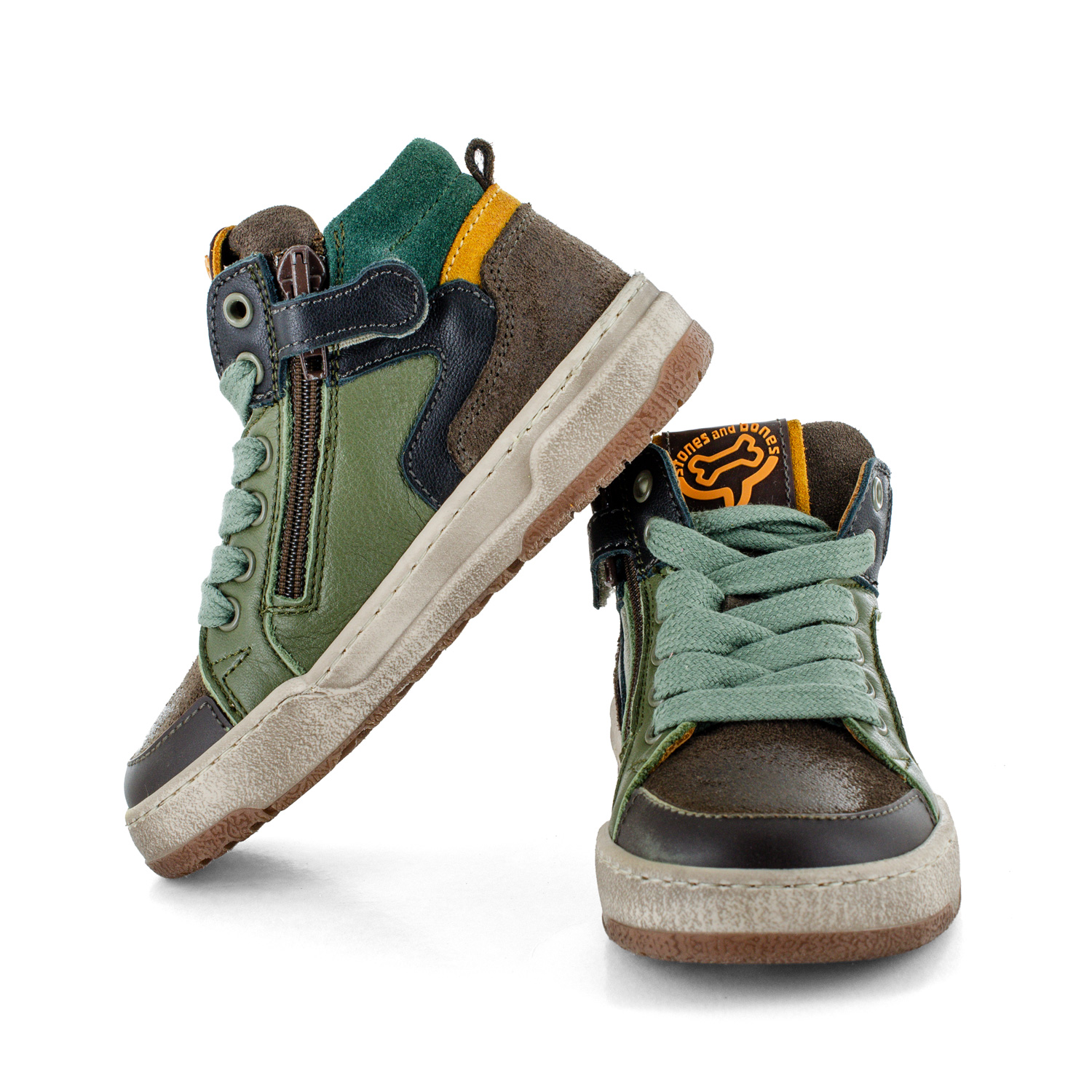 KANTE crs - calf coffee + taupe