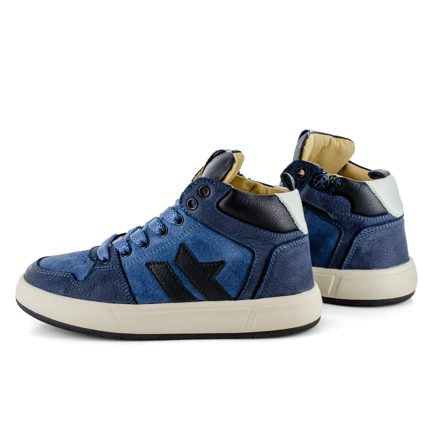 PANKY nabuk - crs d.blue + denim