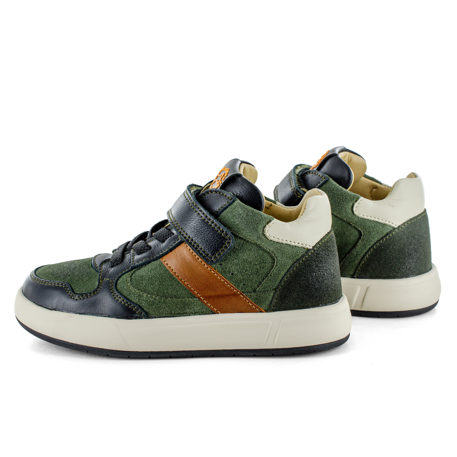 PALMY crs - calf black + olive