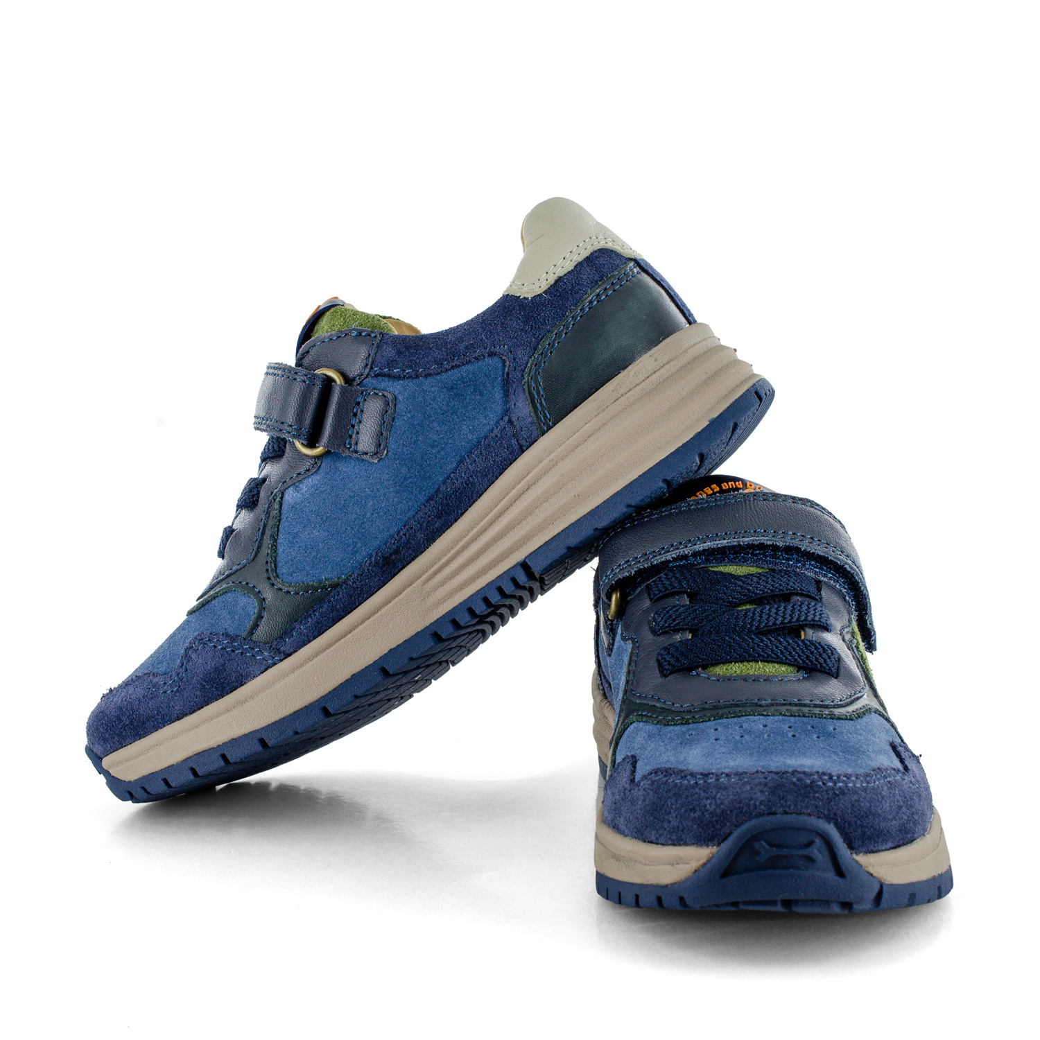 SKIER crs - calf d.blue + khaki