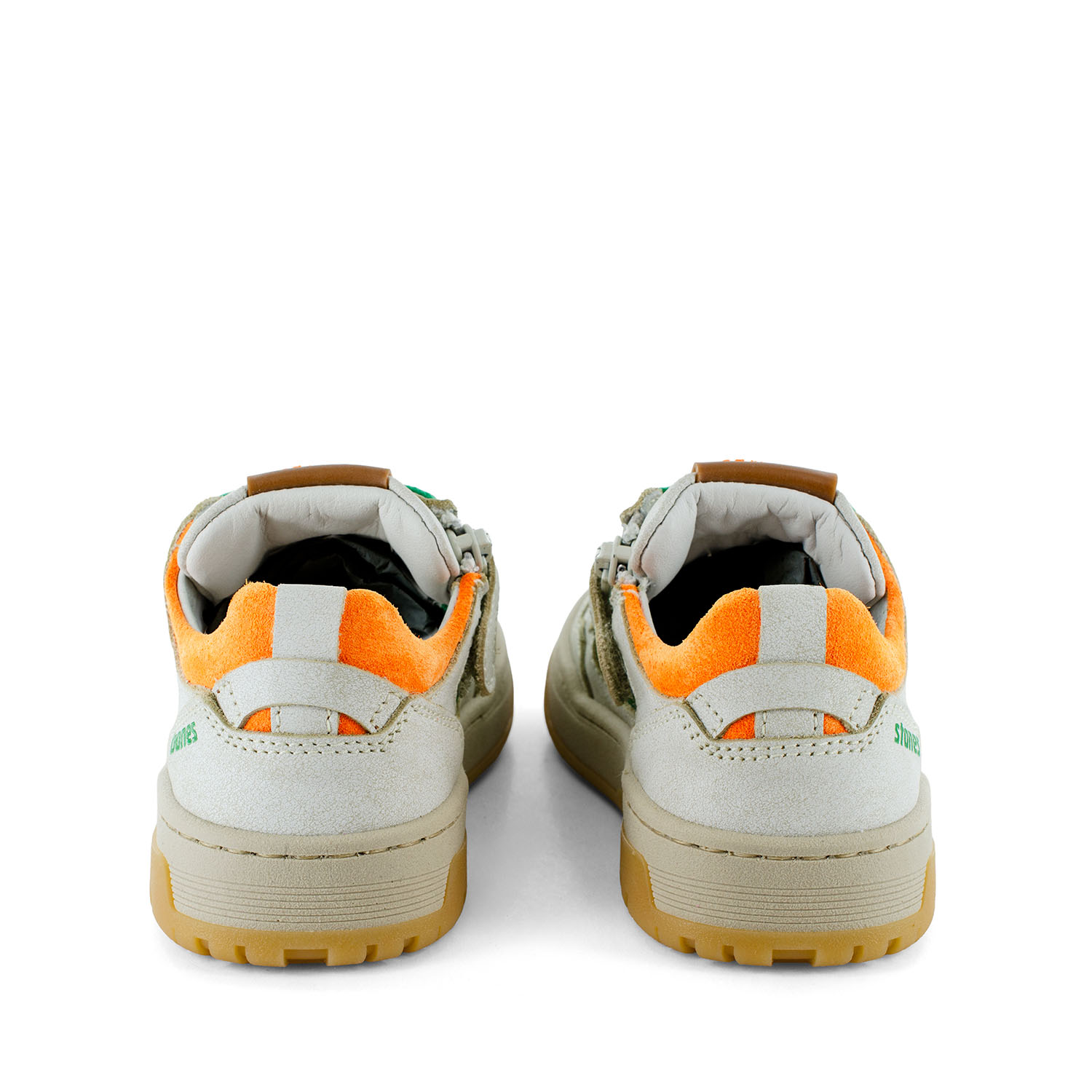 MACAN calf o.white + green