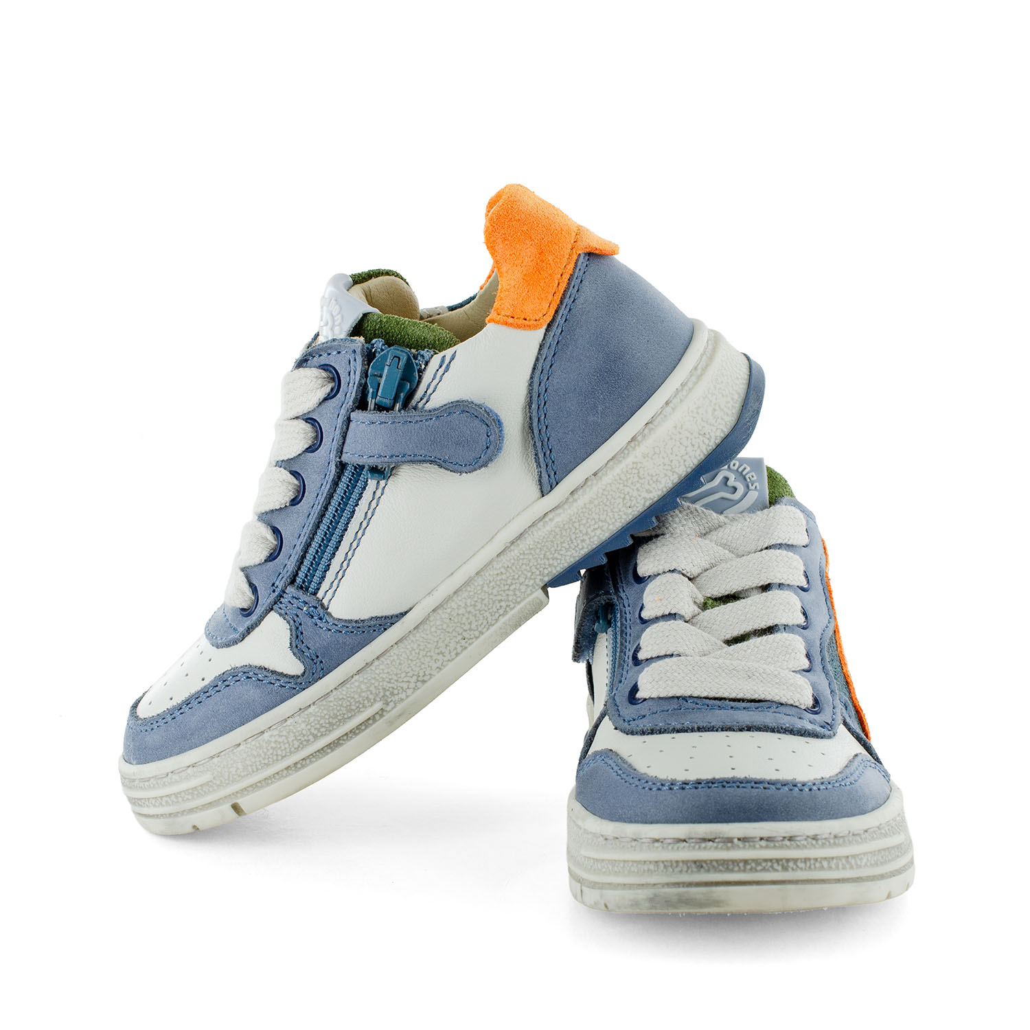 PARRY crs - calf jeans + orange fluo