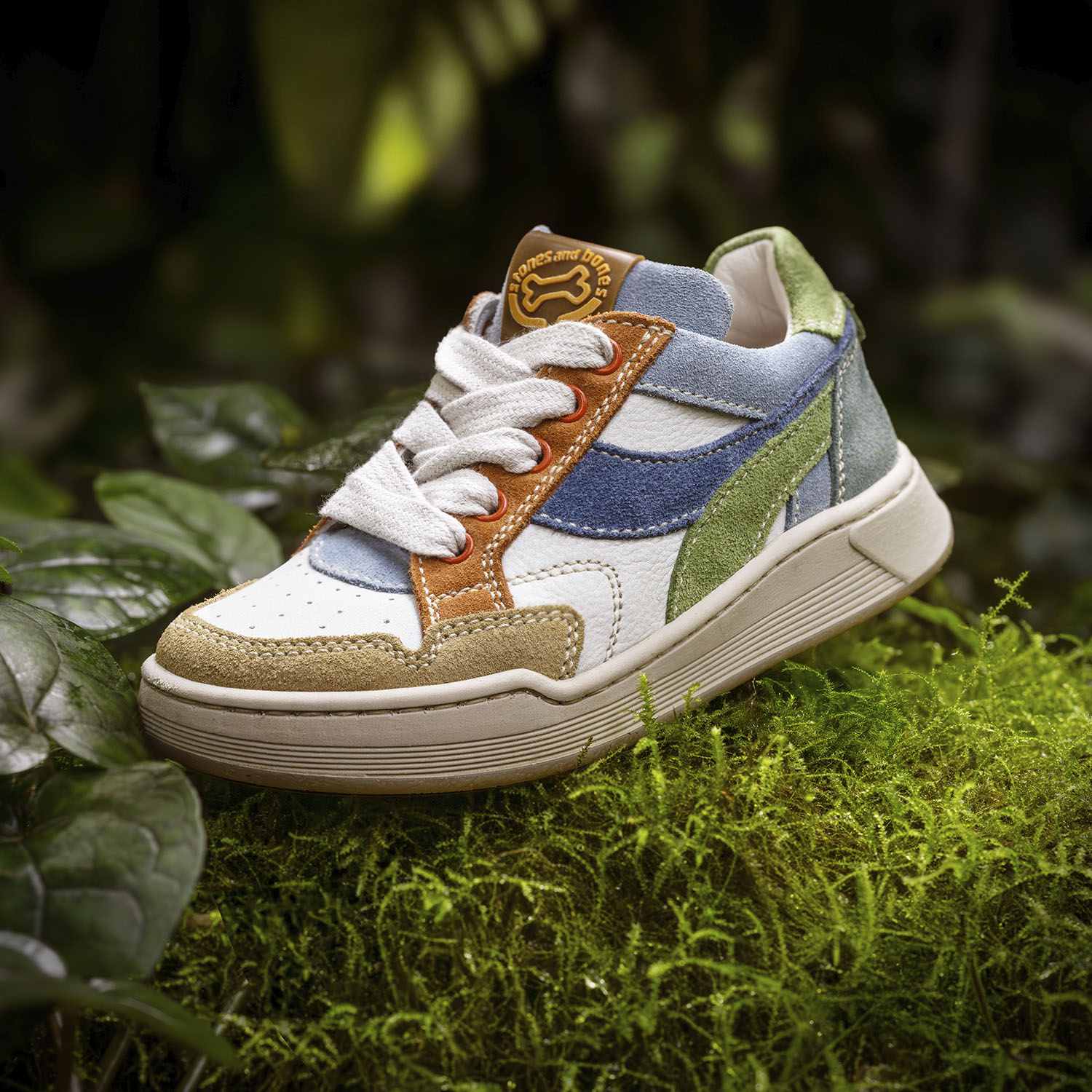 REVIN crs - calf sabbia + o.white