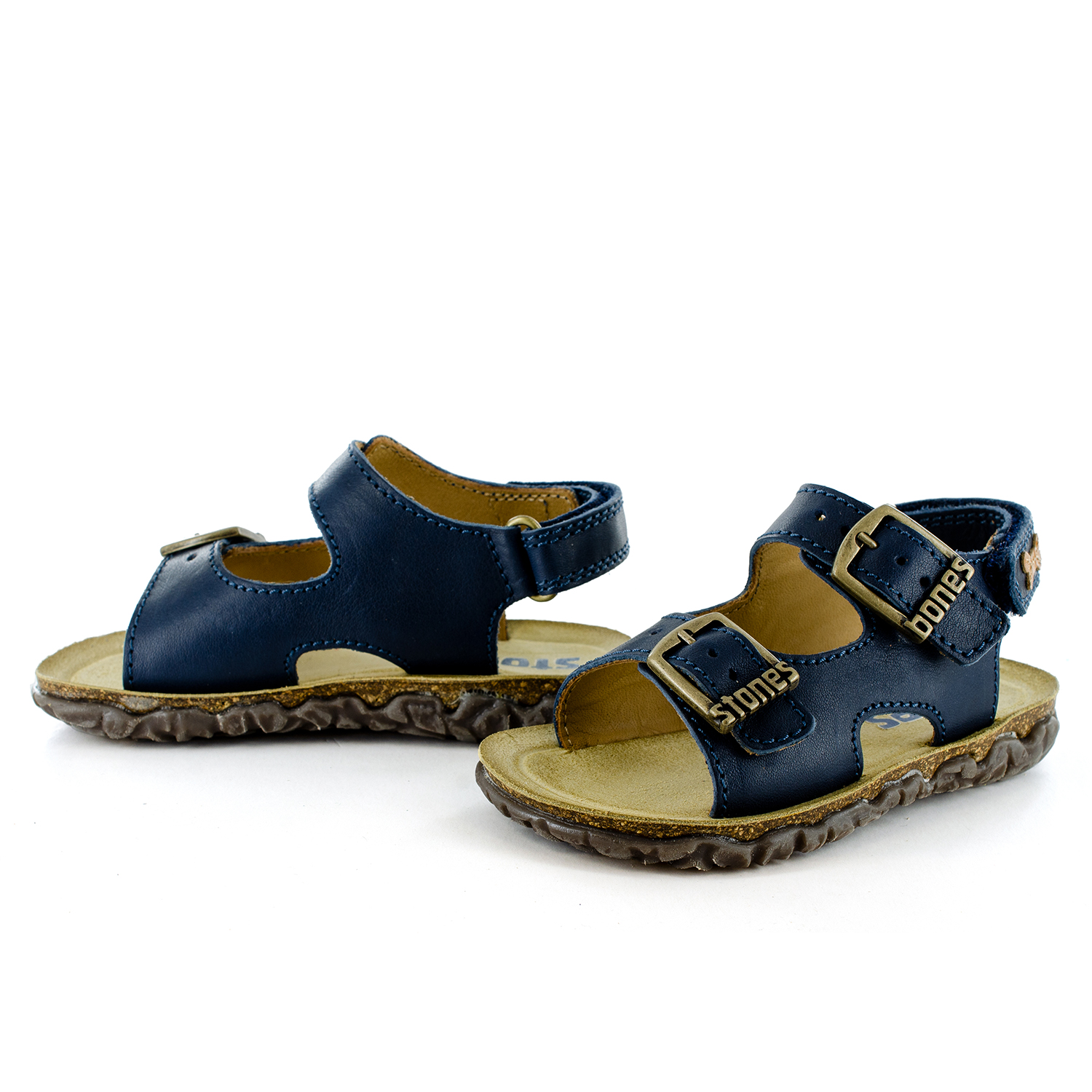 WHAM calf navy + cognac