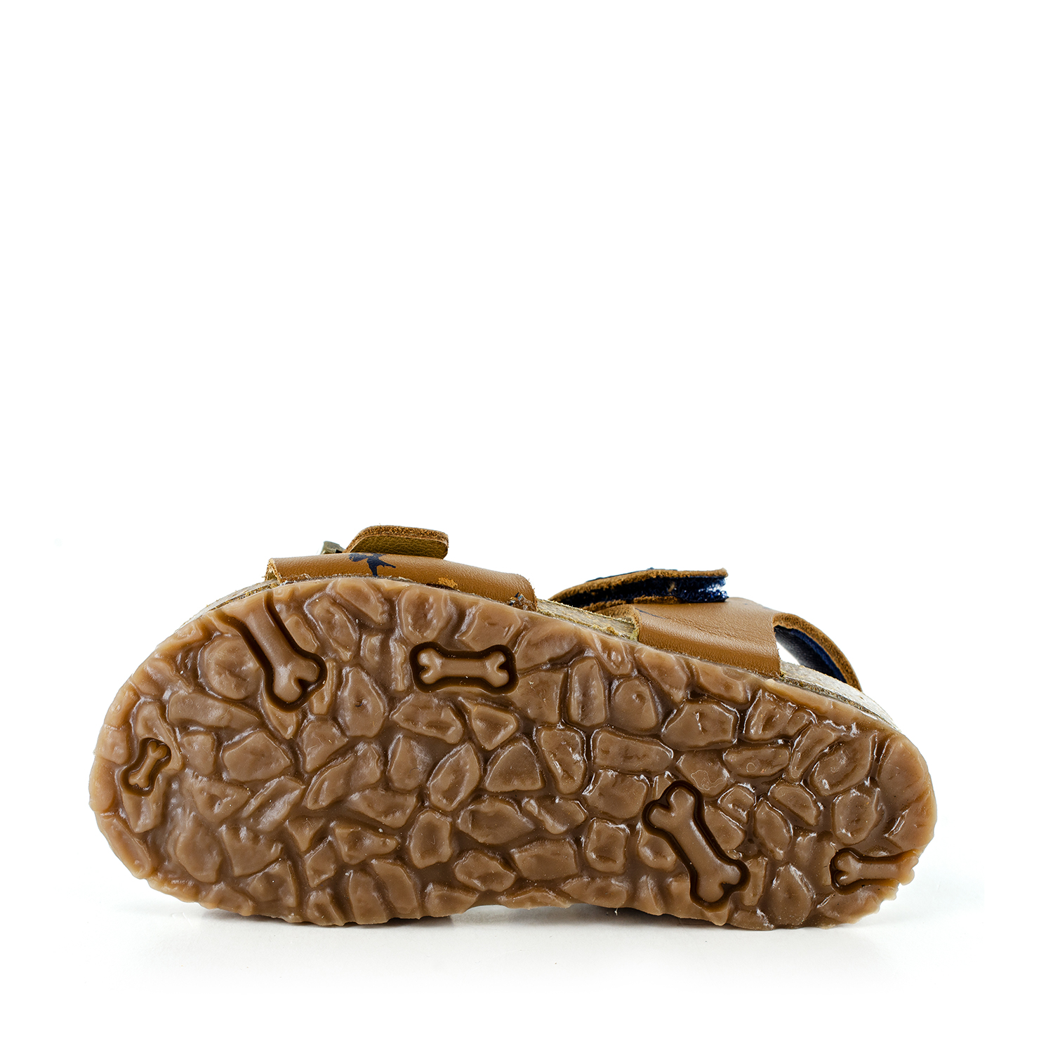 LOSTO calf cuoio + blue