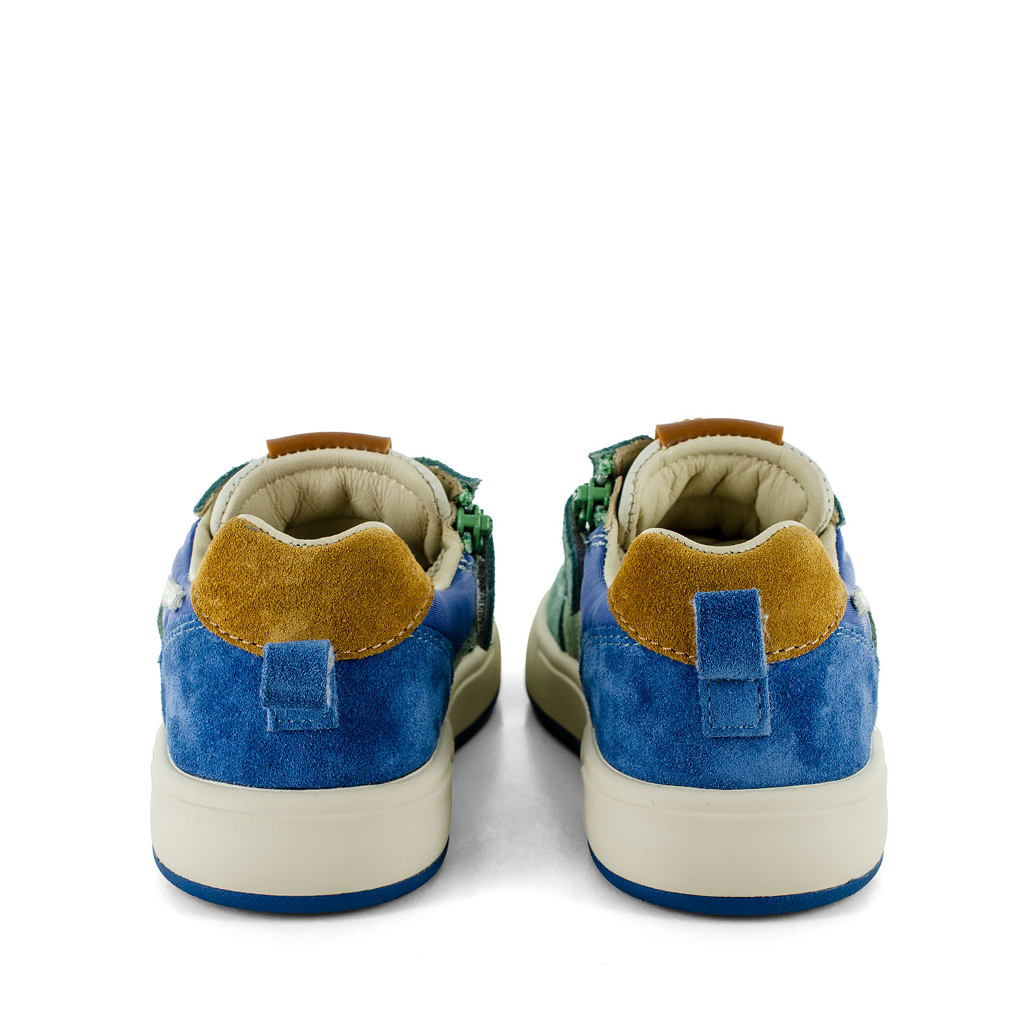 PLUMY crs - calf teal + ivor