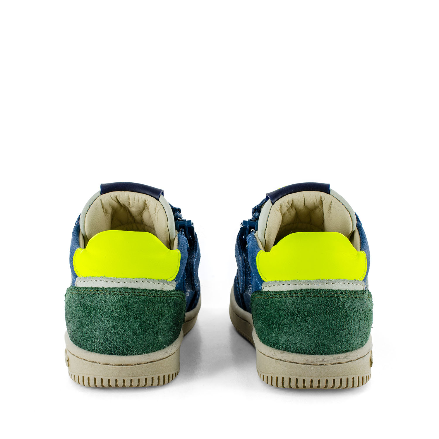NEED crs - calf denim + emerald