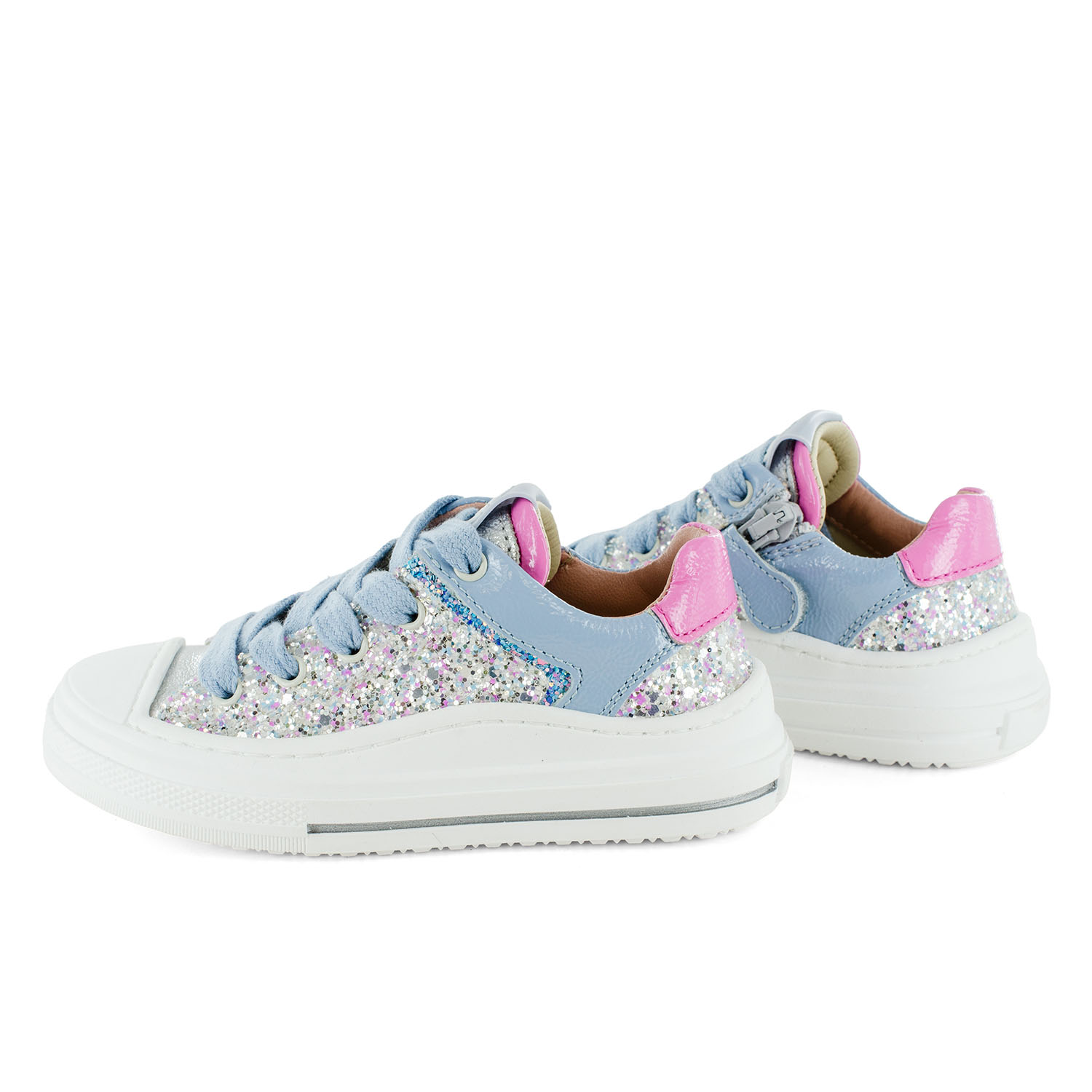 LONDY metal - glitter silver + barbie