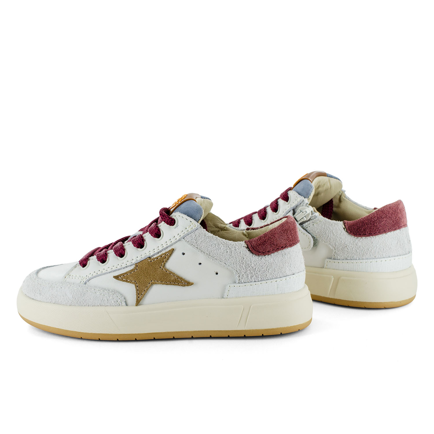 PANAK crs - calf o.white + bordo
