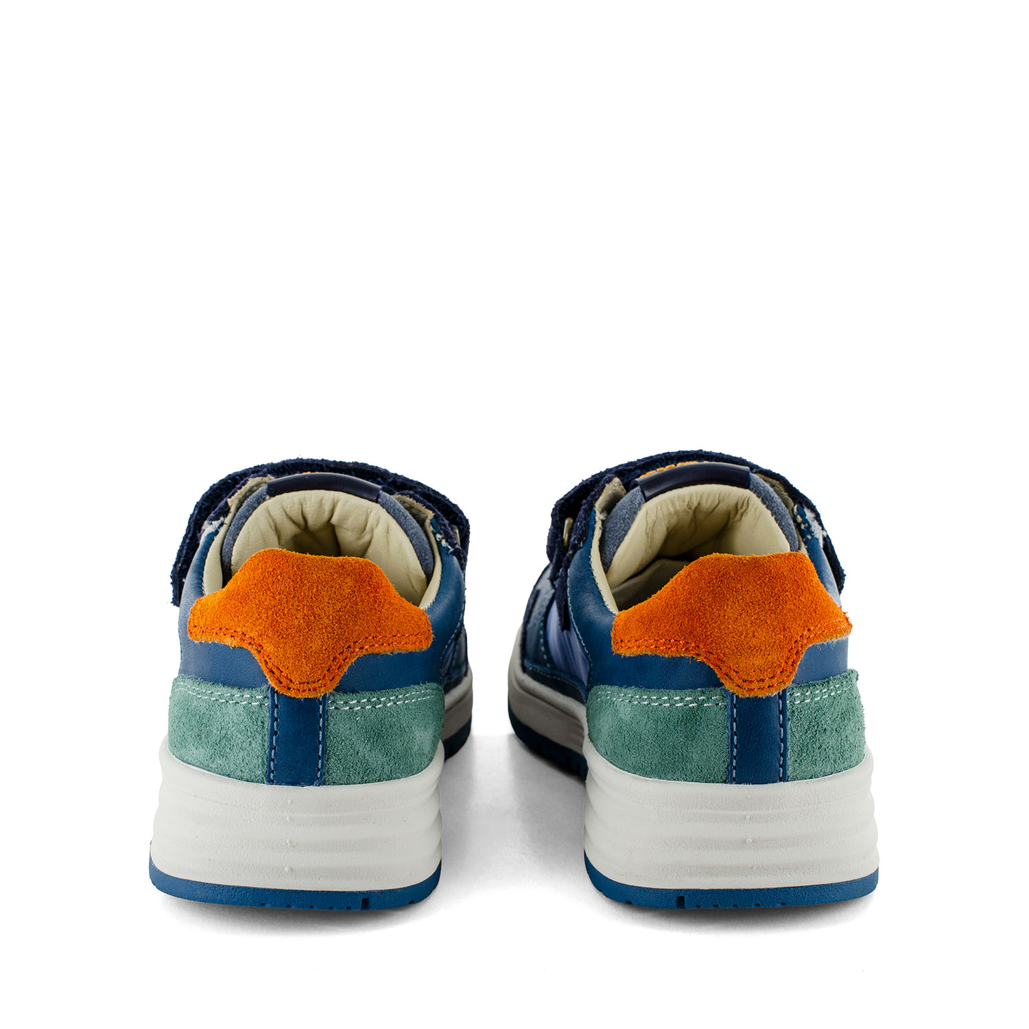 SKIER crs - calf navy + dolphin