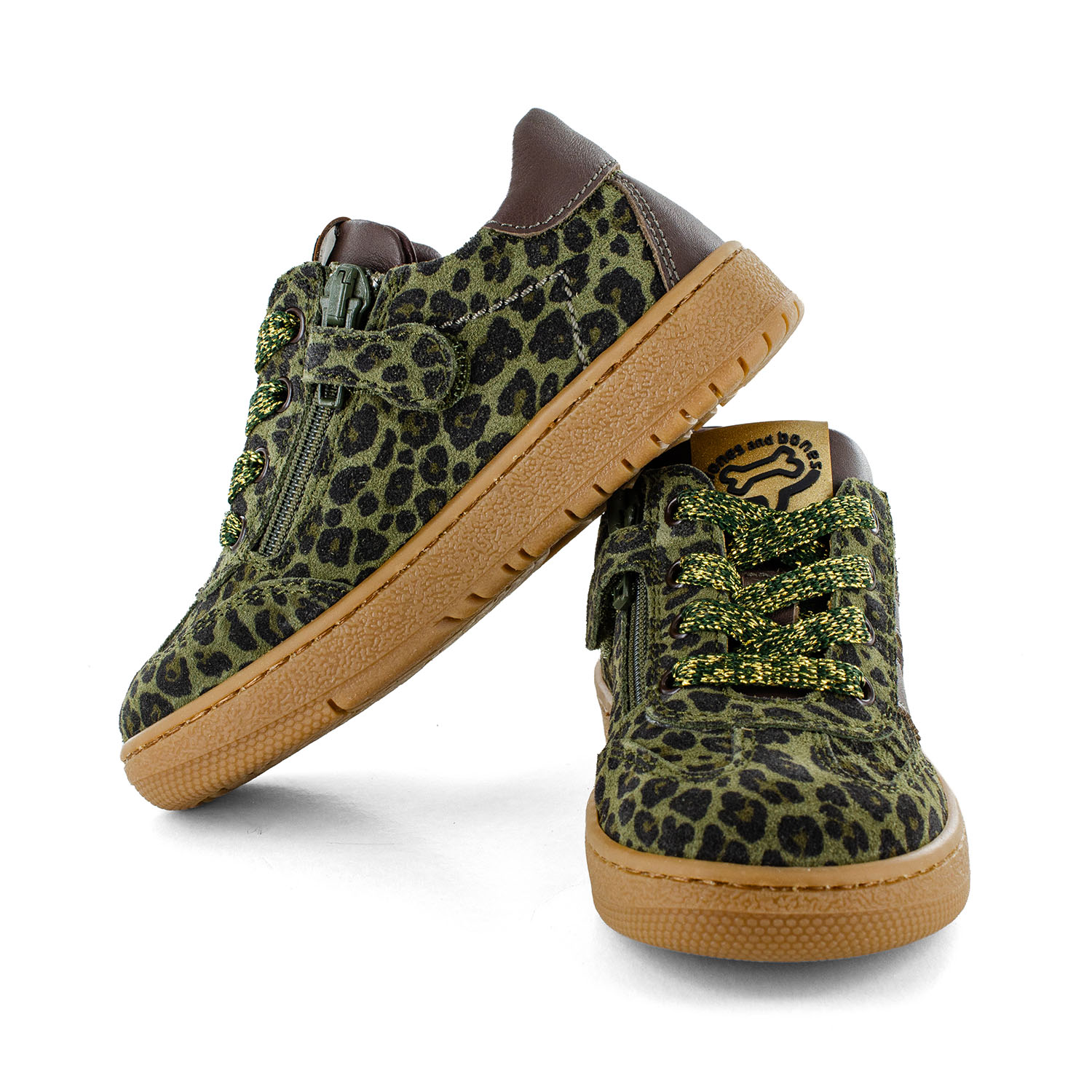 LEMMI leo - calf khaki + coffee