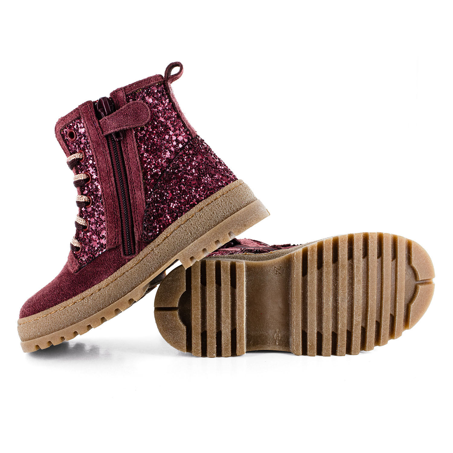 BLESA crs - glitter bordo