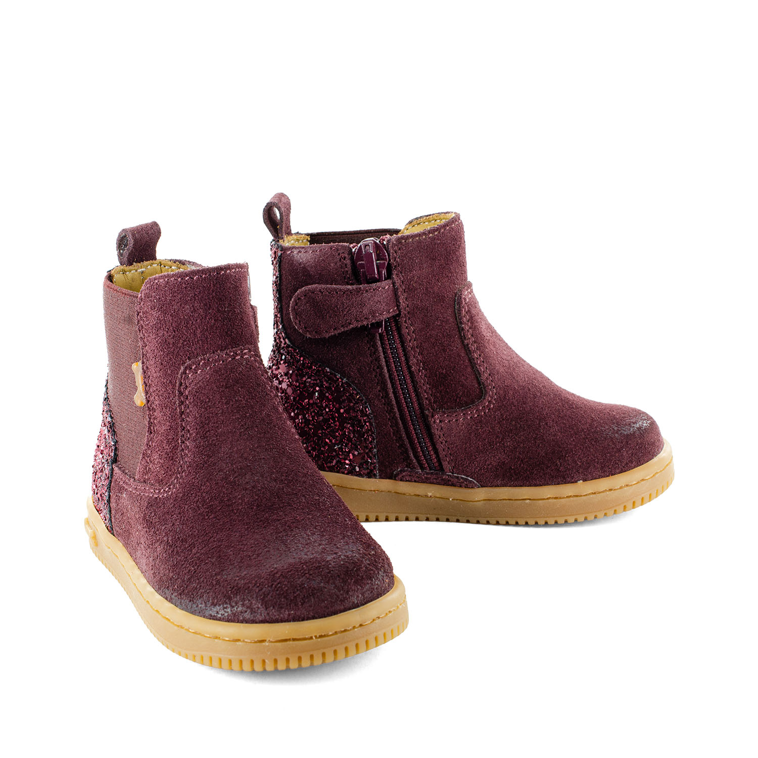 NEKI crs - glitter prune + bordo