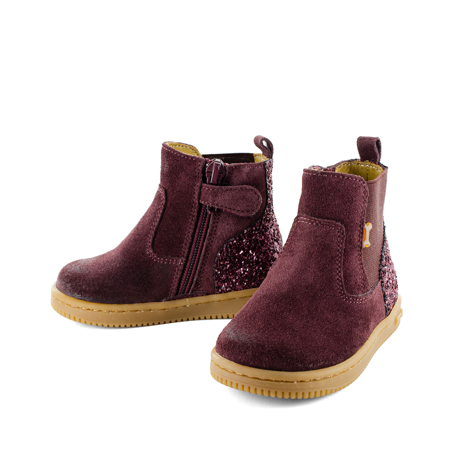 NEKI crs - glitter prune + bordo