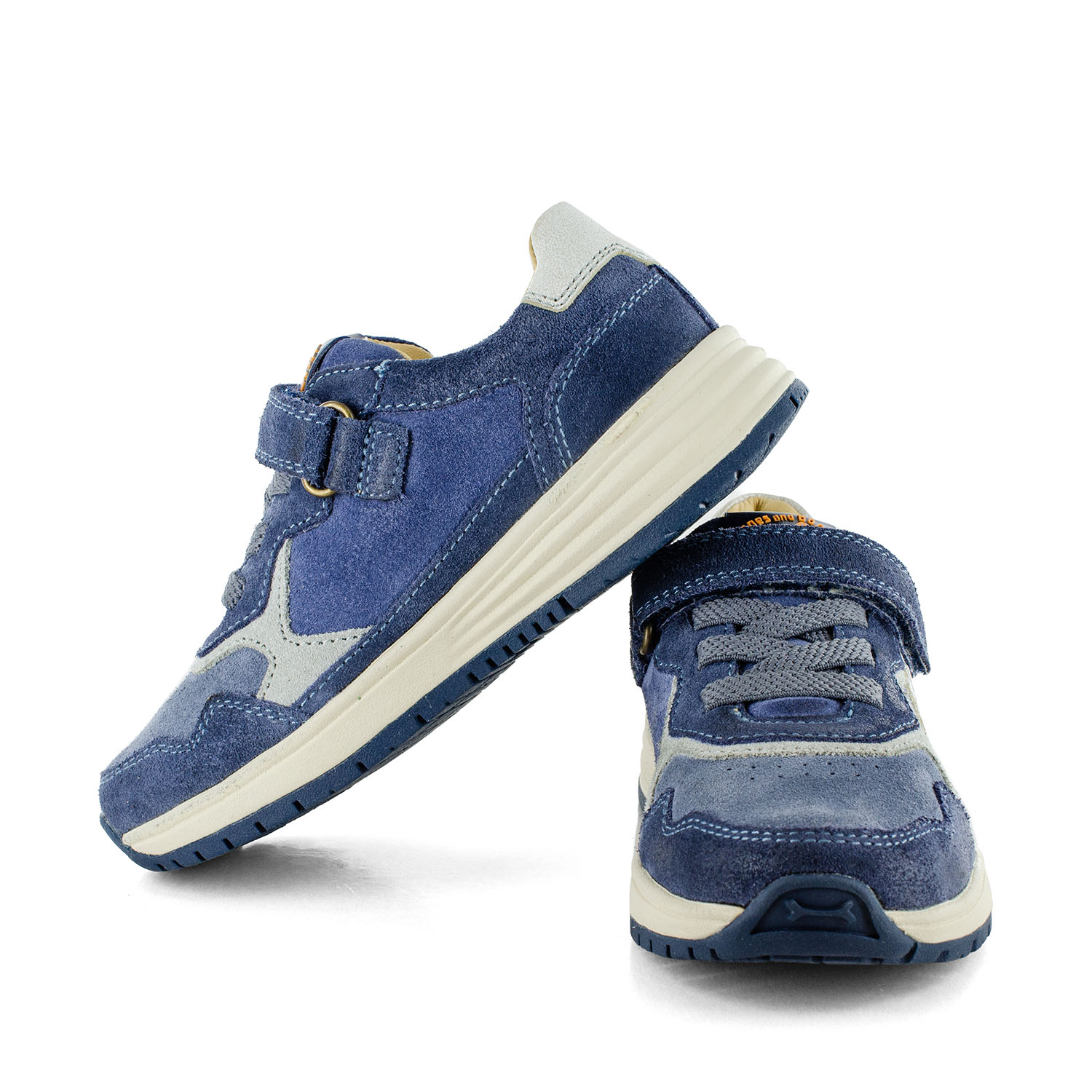 SKIER crs - calf navy + o.white