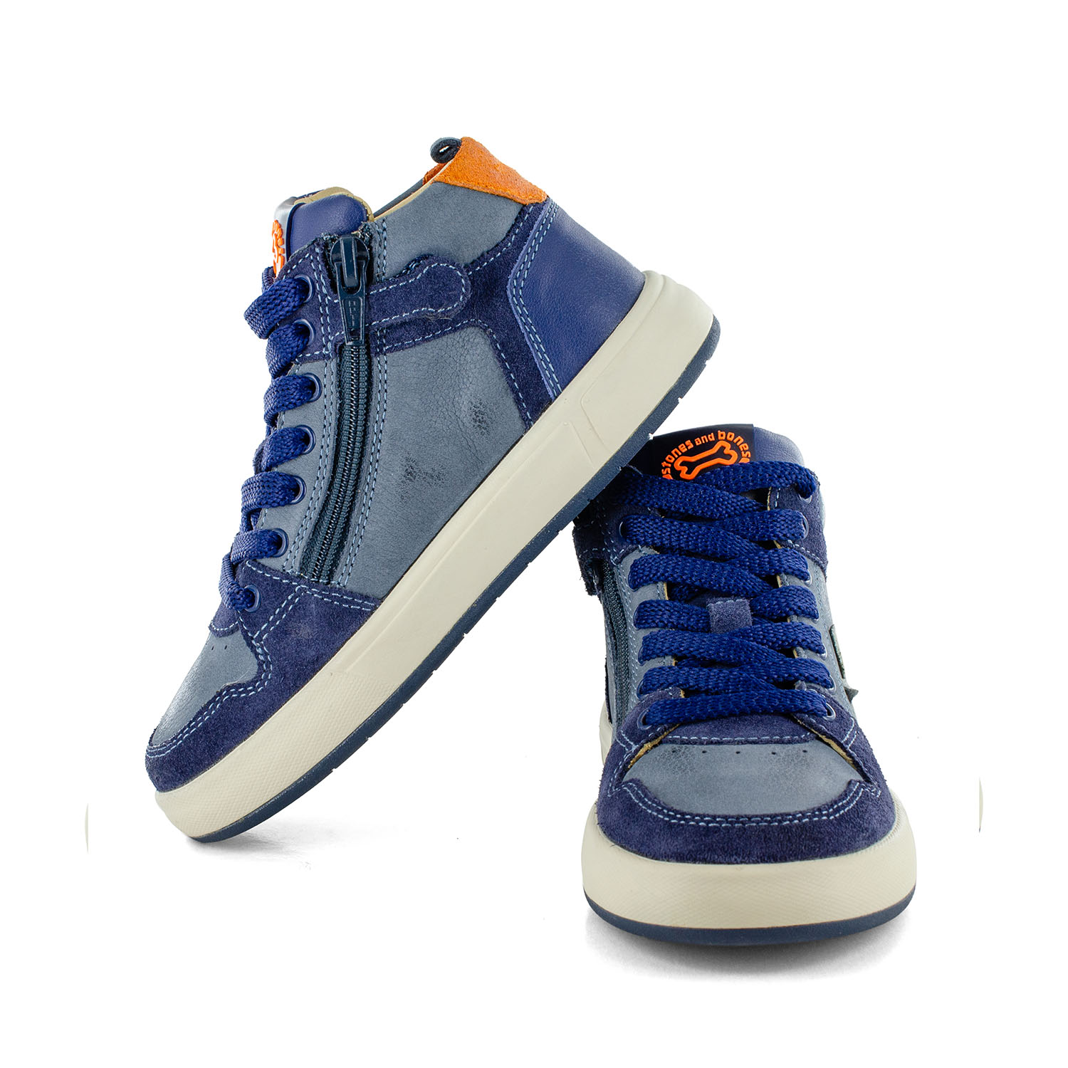 PANKY crs - nabuk jeans + navy