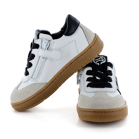 LEMMI calf - crs white + black