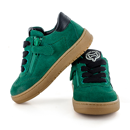 LEMMI crs - calf emerald + black