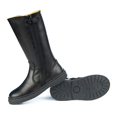 PAORA calf - metal black + gunmetal