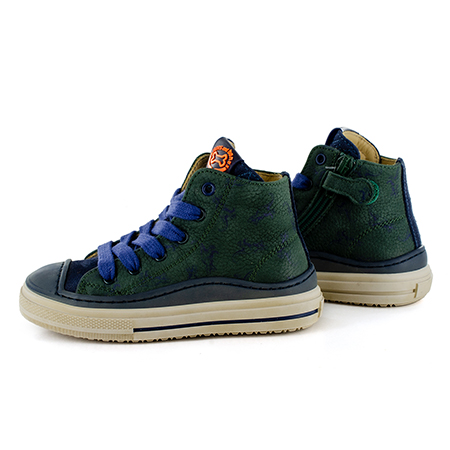 LOGGY crs - nabuk d.green + navy