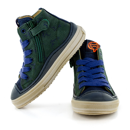 LOGGY crs - nabuk d.green + navy