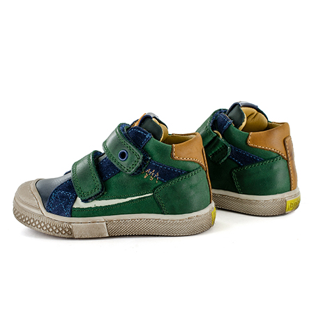 LOCK calf d.green + navy