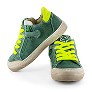 GREEN crs - calf teal + yellow fluo