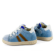 NEPO crs - calf steelblue + cuoio
