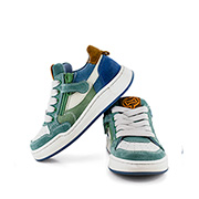 REVIN crs - calf teal + l.olive