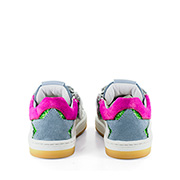 DOREY crs - calf o.white + fuchsia