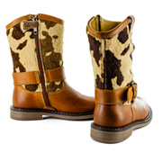 FADER calf - pony cuoio + natural