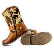 FADER calf - pony cuoio + natural