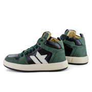 PANKY nabuk - vit d.green + black