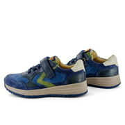 SKIER crs - calf d.blue + khaki