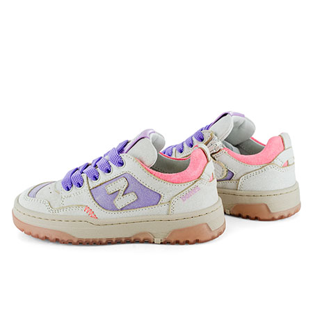 MACAN calf o.white + lilac