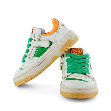 MACAN calf o.white + green