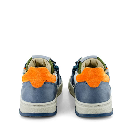 PARRY crs - calf jeans + orange fluo