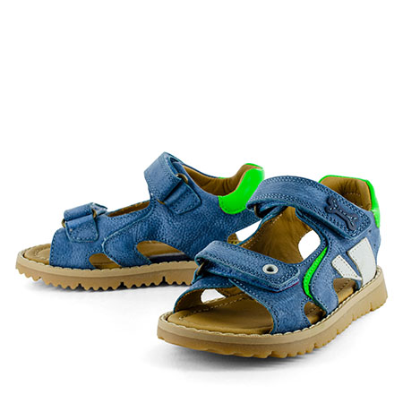 LINUS calf blue + green fluo
