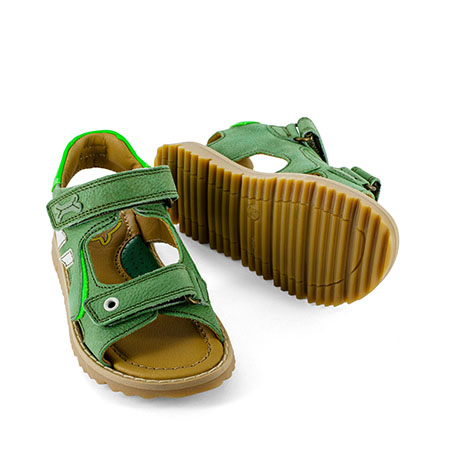 LINUS calf kiwi + green fluo