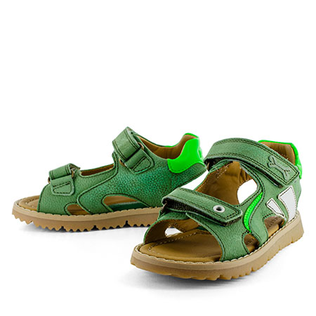 LINUS calf kiwi + green fluo