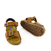 LOSTO calf cuoio + blue