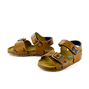 LOSTO calf cuoio + blue