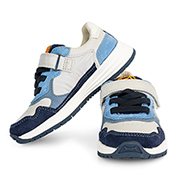 SKIER crs - calf navy + l.grey