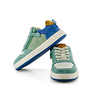 PLUMY crs - calf teal + ivor