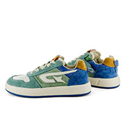 PLUMY crs - calf teal + ivor